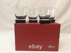 Moser Lancelot Double Old Fashioned Smoke Gray Set Of 4