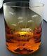 Moser Ocean Life Whiskey Double Old Fashioned Glass Topaz