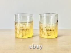 Moser Pebbles Eldor Double Old Fashioned DOF Tumbler 12.5 oz Pair Brand New