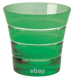 Multicolor Whiskey Glasses Double Old Fashioned (Deshoulières) Set of 6 NWT