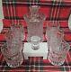 NACHTMANN CRYSTAL Decanter & 6 Double Old FASHIONED WHISKEY Glasses Vintage NEW