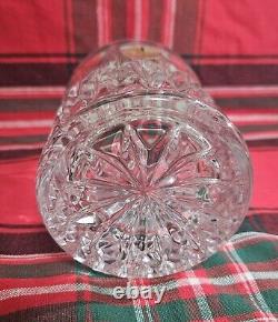 NACHTMANN CRYSTAL Decanter & 6 Double Old FASHIONED WHISKEY Glasses Vintage NEW