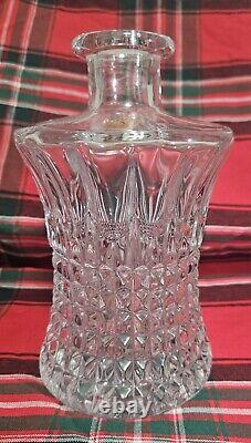 NACHTMANN CRYSTAL Decanter & 6 Double Old FASHIONED WHISKEY Glasses Vintage NEW