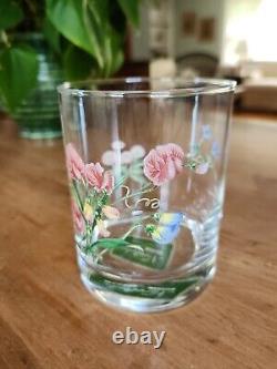NEW 4 Vintage Noritake Casual Home Gourmet Garden Double Old Fashioned Glasses