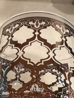 NEW 6 Vintage CULVER GLASS 22K Gold Accent Double Old-Fashioned Lowball Tumblers