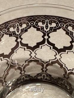 NEW 6 Vintage CULVER GLASS 22K Gold Accent Double Old-Fashioned Lowball Tumblers