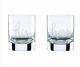 NEW Kate Spade New York Two of a Kind His/Hers Double Old Fashioned Glasses Pair