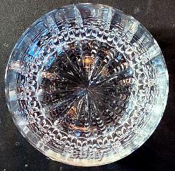 NEW MIKASA ARCTIC LIGHTS DBL OLD FASHIONED GLASSES, Cut Crystal, 3 7/8, 2PCS