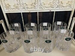 NEW RALPH LAUREN Turner Double Old Fashioned Glasses (8)