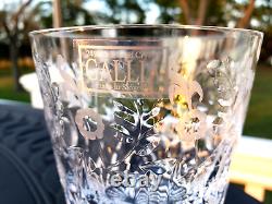 NEW Rogaska GALLIA Double Old Fashioned DOFs SET /2- Crystal Glasses Slovenia