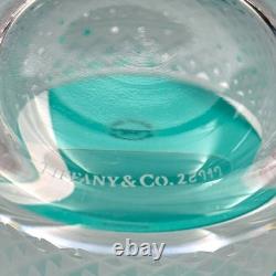 NEW Tiffany & Co. Diamond Point Crystal Glass Double Old Fashioned Mug 3.5