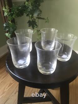 NEW VIETRI Puccinelli Double Old Fashioned Glasses Set of 5