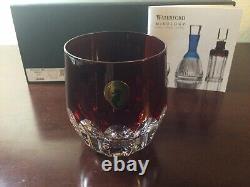 NEW WATERFORD CRYSTAL Mixology Red DOF Set of 2