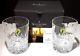 New Waterford Happy Birthday Double Old Fashioned Glasses