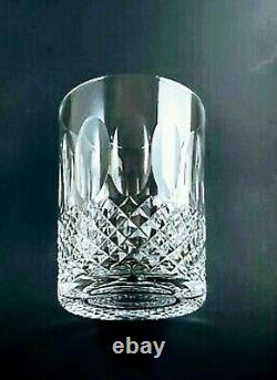NEW Waterford COLLEEN Irish DOUBLE OLD FASHIONED GLASS 4 3/8 Free Ship IRELAND