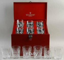 NEW Waterford Crystal 12 DAYS OF CHRISTMAS Double Old Fashioned Glasses