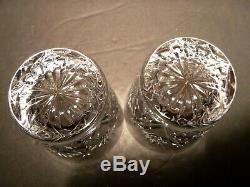NEW Waterford Crystal DUNMORE (1968-) Set 2 Double Old Fashioned (DOF) 4