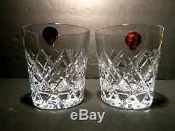 NEW Waterford Crystal KNISALE (1962-) Set 2 Double Old Fashioned (DOF) 4