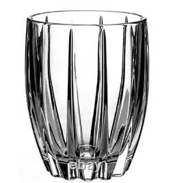 NEW Waterford MARQUIS Omega DOUBLE OLD FASHIONED Glasses SET of 4 NOS Mint
