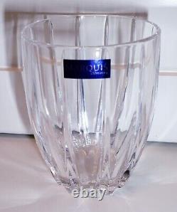 NEW Waterford Marquis OMEGA Double Old Fashioned Crystal Glasses Set of 4 in box