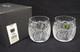 NEW Waterford SEAHORSE Cut Crystal Double Old Fashioned Tumbler Glass Set Box