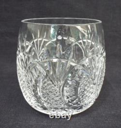 NEW Waterford SEAHORSE Cut Crystal Double Old Fashioned Tumbler Glass Set Box