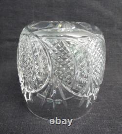 NEW Waterford SEAHORSE Cut Crystal Double Old Fashioned Tumbler Glass Set Box