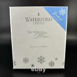 NEW Waterford Snowflake Wish Goodwill Clear Crystal Double Old Fashioned 3rd