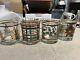 NEW Williams Sonoma Vintage Holiday Double-Old Fashioned Glasses Set Of 4
