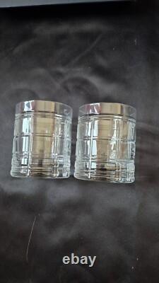 NEW in Box Ralph Lauren Lead Crystal Double Old-Fashioned Glasses Set of 2