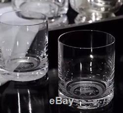 NIB $395 RALPH LAUREN Wentworth Double Old Fashioned Glasses (2) DISCONTINUED