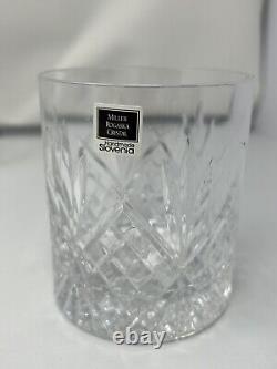 NIB Miller Regaska Crystal Double Old Fashioned Glasses Set of 4 Austen