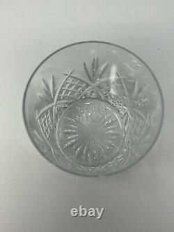 NIB Miller Regaska Crystal Double Old Fashioned Glasses Set of 4 Austen