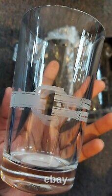 NIB Set Of 2 RALPH LAUREN Crystal Caldwell Double Old Fashioned LOWBALL Glasses