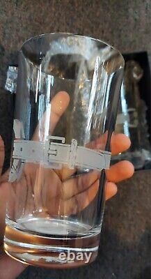 NIB Set Of 2 RALPH LAUREN Crystal Caldwell Double Old Fashioned LOWBALL Glasses