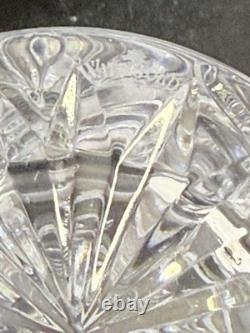 NIB Waterford Crystal Millennium Series Double Old Fashioned SET 2 HAPPINESS