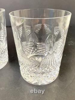 NIB Waterford Crystal Millennium Series Double Old Fashioned SET 2 PEACE