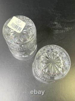 NIB Waterford Crystal Millennium Series Double Old Fashioned SET 2 PEACE
