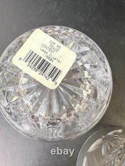 NIB Waterford Crystal Millennium Series Double Old Fashioned SET 2 PEACE