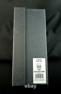 NIB Waterford LISMORE Double Old Fashioned 12 oz Flat Bottom 4 3/8 Set of 2