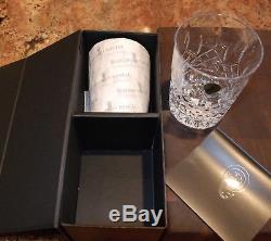 NIB Waterford Lismore DOF Set of 2 Double Old Fashioned 12 oz Glasses BEAUTIFUL