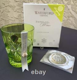 NIB Waterford Snowflake 2019 Prosperity Wishes Whiskey DOF Crystal Glass 12 oz