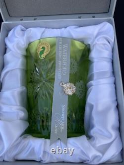 NIB Waterford Snowflake 2019 Prosperity Wishes Whiskey DOF Crystal Glass 12 oz
