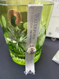NIB Waterford Snowflake 2019 Prosperity Wishes Whiskey DOF Crystal Glass 12 oz
