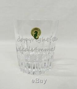NIB! Waterford Southbridge Crystal Double Old Fashioned Glasses, Set of 4 Glasse