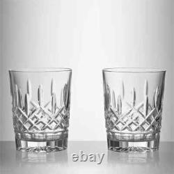 NWOB-Never Used Waterford Crystal Lismore Double Old Fashioned, 12.5oz, Set of 2
