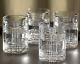 NWT Set of 8 Ralph Lauren Glen Plaid Double Old Fashioned 24% Lead Crystal Glass
