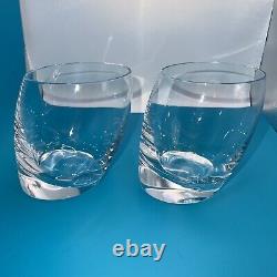 Nambe Tilt Double Old Fashioned Glasses (set Of 2)