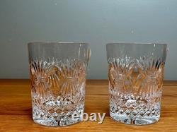 New In Box Set of 2 WATERFORD Crystal Millennium Series Prosperity Pattern Toast