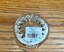 New In Box Set of 2 WATERFORD Crystal Millennium Series Prosperity Pattern Toast